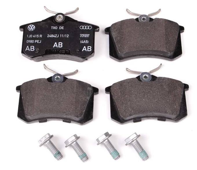 Audi VW Disc Brake Pad Set - Rear 1J0698451L